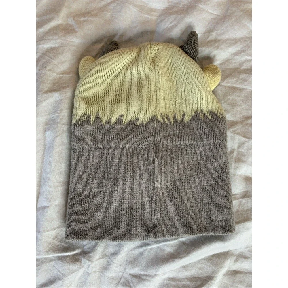 Nickelodeon Avatar The Last Airbender Beanie Knit Hat Ears Horns Appa Multi OS